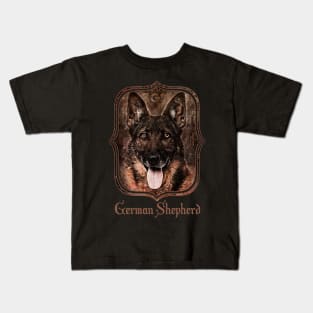 German Shepherd Dog - GSD Kids T-Shirt